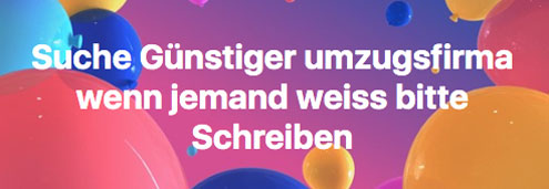 Forenbeitraege Umzug 300719